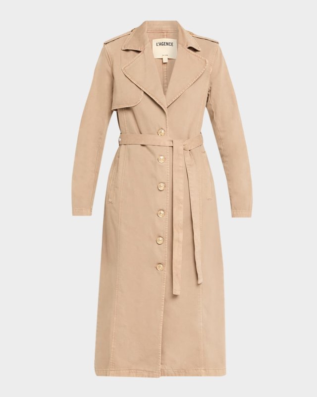 Zavia Denim Trench Coat